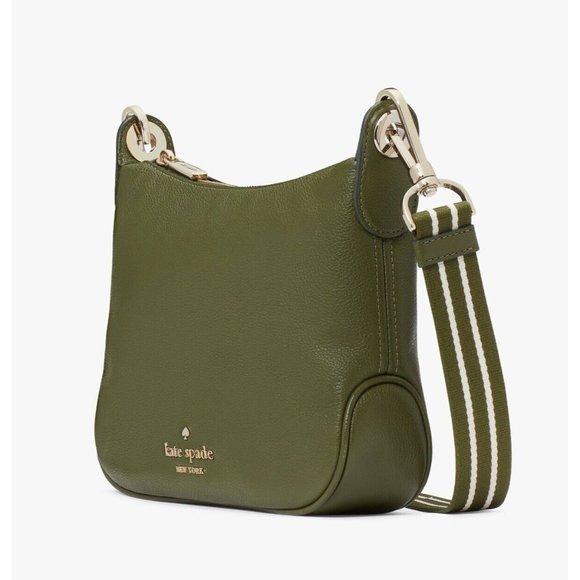 New Kate Spade Rosie Small Crossbody Pebbled Leather Enchanted Green - Picture 4 of 5